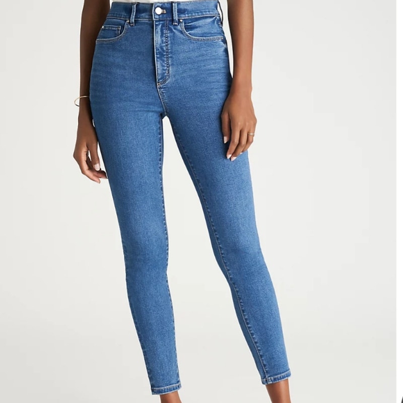 Nwt Ann Taylor High Rise Soft Skinny Jeans Vintage Wash Size 2